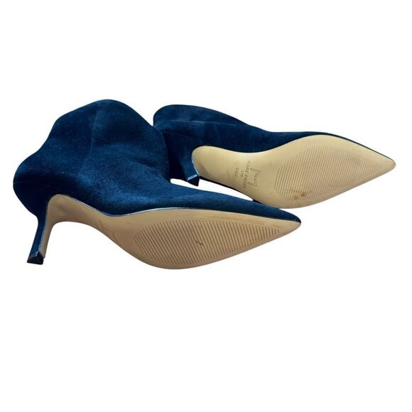 Revolve Marc Fisher LTD Haylian Suede Leather Pointed Toe Ankle Boots - Picture 7 of 12